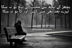 Sad poetry in Urdu