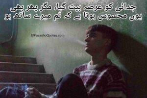 Sad poetry in Urdu