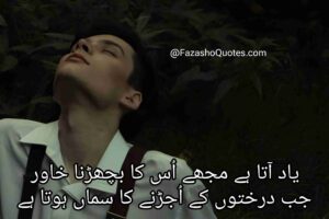 Sad poetry in Urdu