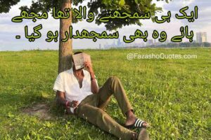 Sad poetry in Urdu