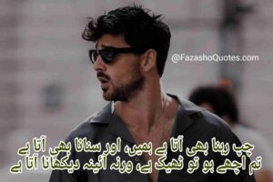 Best Attitude Poetry In Urdu