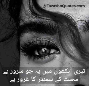 Eyes Poetry In Urdu