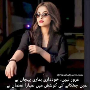 Girl Killer Attitude Poetry In Urdu