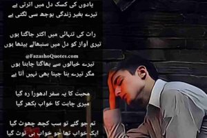 Sorry Poetry In urdu